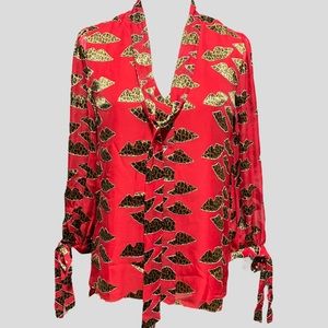 Alice + Olivia x Donald Cute Lips Top!